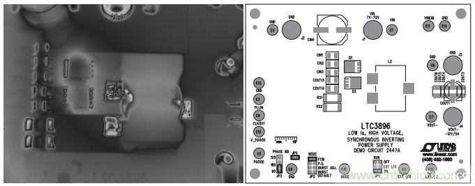 高电压、高效率正至负转换器