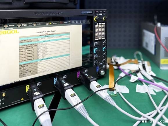  RIGOL高速伺服激光加工系统MIPI D－PHY一致性测试